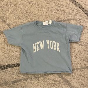 JOHN GALT NEW YORK CROP TOP FROM PACSUN